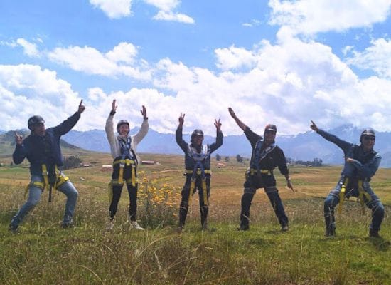 zipline happy tour del valle sagrado de los incas
